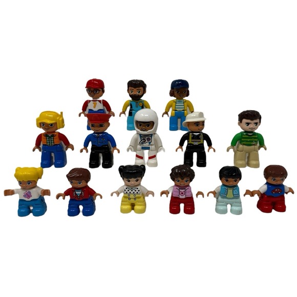 Lego Toys Lego Duplo Figures Mixed Lot Of 4 Minifigures People lego-toys-lego-duplo-figures-mixed-lot-of-4-minifigures-people